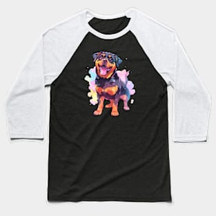 Cute rottweiler puppy Baseball T-Shirt